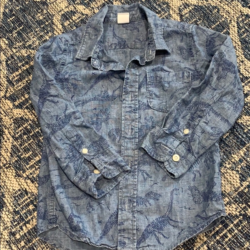 Gap Dino chambray  shirt